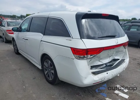 2014 Honda Odyssey Touring/Touring Elite from USA, damaged, VIN 5FNRL5H90EB006047